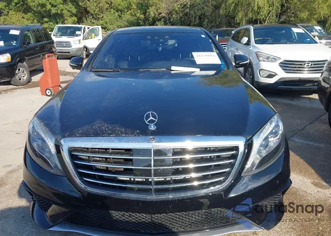 2016 Mercedes-Benz Amg S 63 4Matic из США, поврежденный, VIN WDDUG7JB4GA234268